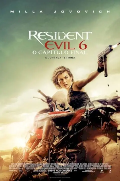 Cartaz de Resident Evil 6: O Capítulo Final