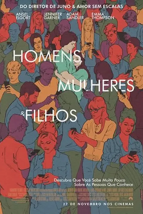 Cartaz de Homens, Mulheres e Filhos